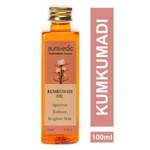 Auravedic Kumkumadi Oil, Spotless, Radiant & Brithere Skin, 100 Ml. Fixed Price $17.99.