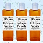 Hydrogen Peroxide H2O2 12% Food Grade Many Sizes Oz - 3 Gallons Best Prices. Fixed Price $21.99.