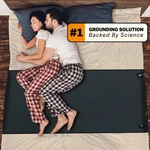 Gaya - Grounding Mat For Bed Black New Unopened Holistic Wellness & Health. Fixed Price $64.99.