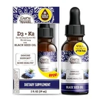 Gurunanda Black Seed Oil Cold-pressed Nigella Sativa Rich Vitamin D3 500.... Fixed Price $15.06.