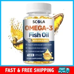 120CAPS 600MG Omega 3 & 2400MG Fish Oil Tablets Epa Dha Heart Health. Fixed Price $13.55.