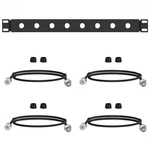 Bnc Antenna Kit 19INCH Re-location Rack Mount Four. Fixed Price $81.05.