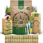 Organo Republic 30 Medicinal & Tea Herb Seeds Variety Pack 15,560+ Nongmo Hei.... Fixed Price $46.86.