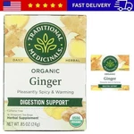 Traditional Medicinals Organic Ginger Herbal Tea Bags 16. Fixed Price $6.99.