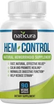 2025 Naticura Hem-control Herbal Hemorrhoid Remedy; 90 Capsule For Hemroid Pain. Fixed Price $143.68.