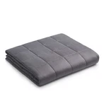 Ynm 7LB Weighted Blanket Premium Cotton Glass Beads Twin Bed Dark Grey 41X60. Fixed Price $75.48.