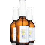 Aura Cacia Amber Mist Bottle With Writable Label 1 2 Oz Spray 3 Pack. Fixed Price $17.99.