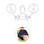 New!! STR8-N-UP Posture Training Band, Black, Xlarge. Fixed Price $19.99.