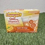 Emergen-c Super Orange Fizzy Drink Mix 30 Packets 1000MG Vitamin Supplement!. Fixed Price $15.88.