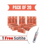 Himalayan Salt Bricks Tiles 8X4X1 Pack Of 20 For Spa Sauna Walls And Home Decor. Fixed Price $160.00.