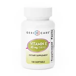 Gericare High-potency Vitamin Capsules 100 Iu 45MG Ct. Fixed Price $8.74.