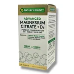 Natures Bounty Advanced Magnesium Citrate + D3 ( 90 Tablets ) Exp. 10/27. Fixed Price $15.75.