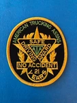 American Trucking Association Ata 21 Years Safe Driving Award Patch Driver. Fixed Price $21.00.