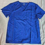 Unisex Electric Blue Scrubstar Top/ Us Size Women's Scrubs/ Work Wear. Fixed Price $7.99.