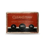 Cleanstraw 7008169 2.3 Cu. Ft. 100 Sq. Natural Long Leaf Pine Needles Mulch. Fixed Price $114.76.