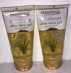 Patanjali Saundarya Aloe Vera Kesar Chandan GEL-150ML (pack Of 2). Fixed Price $17.99.