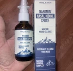 Triquetra Nasomin Nasal Iodine Spray Drug-free Natural Mineral Complex 2 Fl Oz. Fixed Price $14.99.