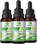 Hemp Oil Drops (3 Pack) High Potency - For Focus Calm, 1 Fl Oz (pack Of 3). Fixed Price $43.99.