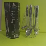 Cookinex Kung Fu Master Stainless Steel Kitchen Tool Set With Stand. Fixed Price $35.00.