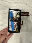 Florentine Wax Seal Kit Pineapple Brass Stamp Vintage Handle Blue. Fixed Price $12.99.