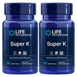 Super With Advanced K2 Complex (MK-7) 2X90 Gels Life Extension MK-4 1000MCG. Fixed Price $41.98.