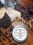 Wild Forest Mushroom Powder Chaga Turkeytail Cordyceps Reishi Ginseng Lions Mane. Fixed Price $30.00.