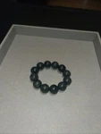 Natural 20MM Medicine King Size Jade Stone Bracelet. Fixed Price $104.94.