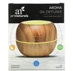 Artnaturals Aroma Oil Diffuser Ultrasonic Humidifier 150 Ml Tank, Wood Grain. Fixed Price $12.99.
