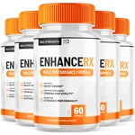 (5 Pack) Enhance Rx Men Pills, Maximize Energy, Vitality & Stamina 300 Capsules. Fixed Price $69.95.