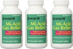 Major Mi-acid Gas 80 Mg Chew 100 Tabs (pack Of 3). Fixed Price $23.57.