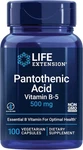 Pantothenic Acid Vitamin B5 Calcium Support 500 Mg 60 Caps Life Extension. Fixed Price $18.89.