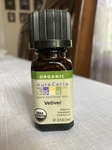 Vetiver By Aura Cacia Organic Essential Oil .25 Fl Oz (7.4 Ml). Fixed Price $9.99.