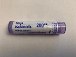 Boiron Thuja Occidentalis 200CK For Wart Relief - Exp May 2026. Fixed Price $15.00.