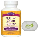 Nature's Secret Multi-herb Colon Cleanse Detoxify, 275 Tablets, With Pill Case. Fixed Price $26.57.