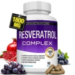 Resveratrol Supplement 1800 Mg Antioxidant Complex - Highly Potent Natural Pills. Fixed Price $12.99.