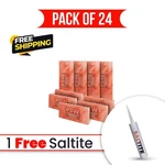 Himalayan Salt Tiles 8X4X1 Pack Of 24 With Free Glue For Wall & Spa. Fixed Price $209.00.
