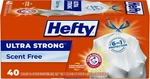 Hefty Ultra Strong 13 Gallon Trash Bags, Tall Kitchen Size,. Fixed Price $12.76.