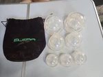 Elera Silicone Cupping Therapy Set, Professionally Chinese Massage Cups W/pouch. Fixed Price $19.77.