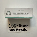 Medilisk Lung Cleansing Spray Respiratory Support - Piece .7 Fl Oz Exp 7/27. Fixed Price $40.53.