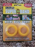 Evergreen Insect Repelling Super Band Repels Mosquito One Size Fits All 2 Pack. Fixed Price $6.50.
