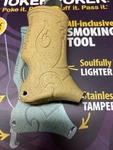 Toker Poker Lighter Sleeve Smoking Tool Bic - Hemp Plastic Tan New. Fixed Price $14.99.