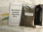 Rooibos Herbal Immune Boosting Tea Organic Ph Sticks & Stainless Infuser 4 Oz. Fixed Price $20.50.