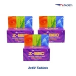 3 X Z-bec Vitamins & Minerals Multivitamin Health Sleep Aid High Zinc Adult Men. Fixed Price $73.95.
