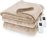 Sunbeam Royal Posh Velvet Heated Electric Blanket Queen Size, 90" X 84", 12. Fixed Price $112.39.