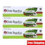 3 Pcs. Dokbuaku Original Herbal Toothpaste 150G: Thai Natural. Fixed Price $39.97.