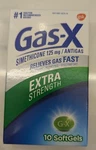 Sm Gas-x Extra Strength Relief Softgels With Simethicone 125 10CT. Fixed Price $11.73.