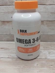 Bulksupplements Omega 3-6-9 Softgels 240CT 2400 Mg Per Serving Exp 2028. Fixed Price $22.50.