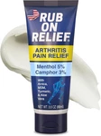Rub On Relief Fast Acting Natural Joint And Ache Cream For Muscles Neck Back. Fixed Price $19.99.