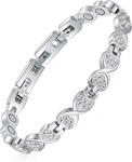 Feraco Magnetic Bracelets For Women With 3800 Gauss Effective Magnets, Stainless. Fixed Price $28.67.