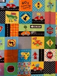 Weighted Small Blanket With Dinosaurs Racing, 4 Lbs, Sleep Aide, Washable Autism. Fixed Price $53.00.